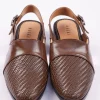 Dark Brown Ethnic Juttis For Men