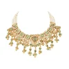 1156-green-gold-necklace-set-with-elegant-kundan-detail-3.webp Green Gold Necklace Set With Elegant Kundan Detail