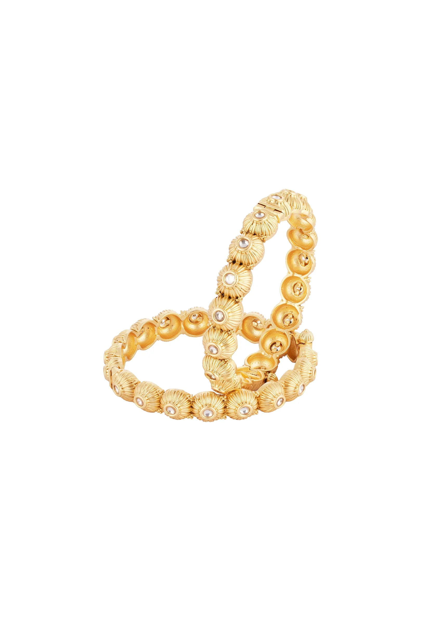 1157-gold-white-kundan-bangles-with-exquisite-detail-2.webp Gold White Kundan Bangles With Exquisite Detail