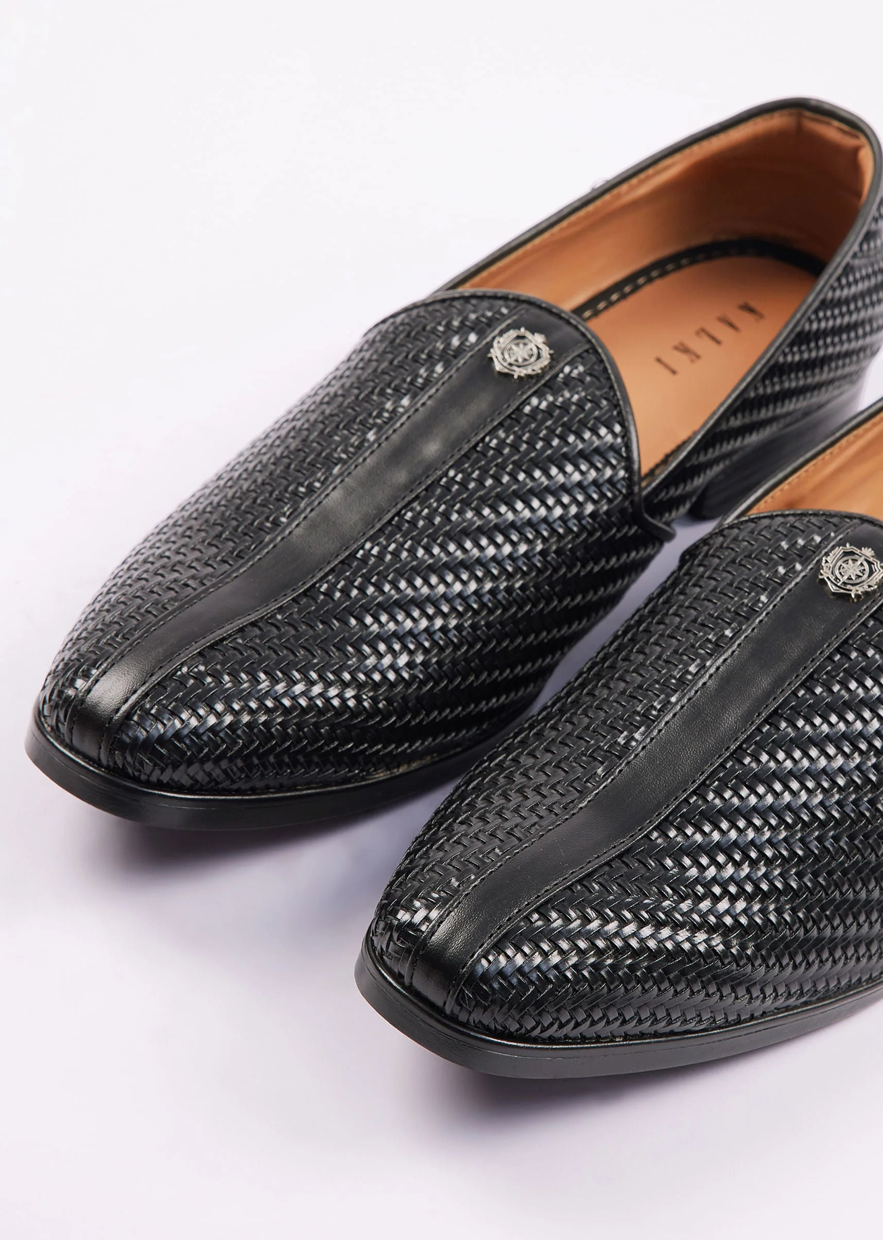 11577-black-textured-juttis-for-men-4.webp Black Textured Juttis For Men