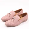 Pink Vegan Leather Tassel Jutti