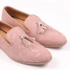 Pink Vegan Leather Tassel Jutti