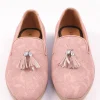 Pink Vegan Leather Tassel Jutti