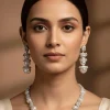 1166-white-silver-necklace-set-with-diamond-detail-1.webp White Silver Necklace Set With Diamond Detail