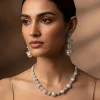 1166-white-silver-necklace-set-with-diamond-detail-2.webp White Silver Necklace Set With Diamond Detail