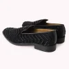 Black Velvet Juttis With Cutdana Work