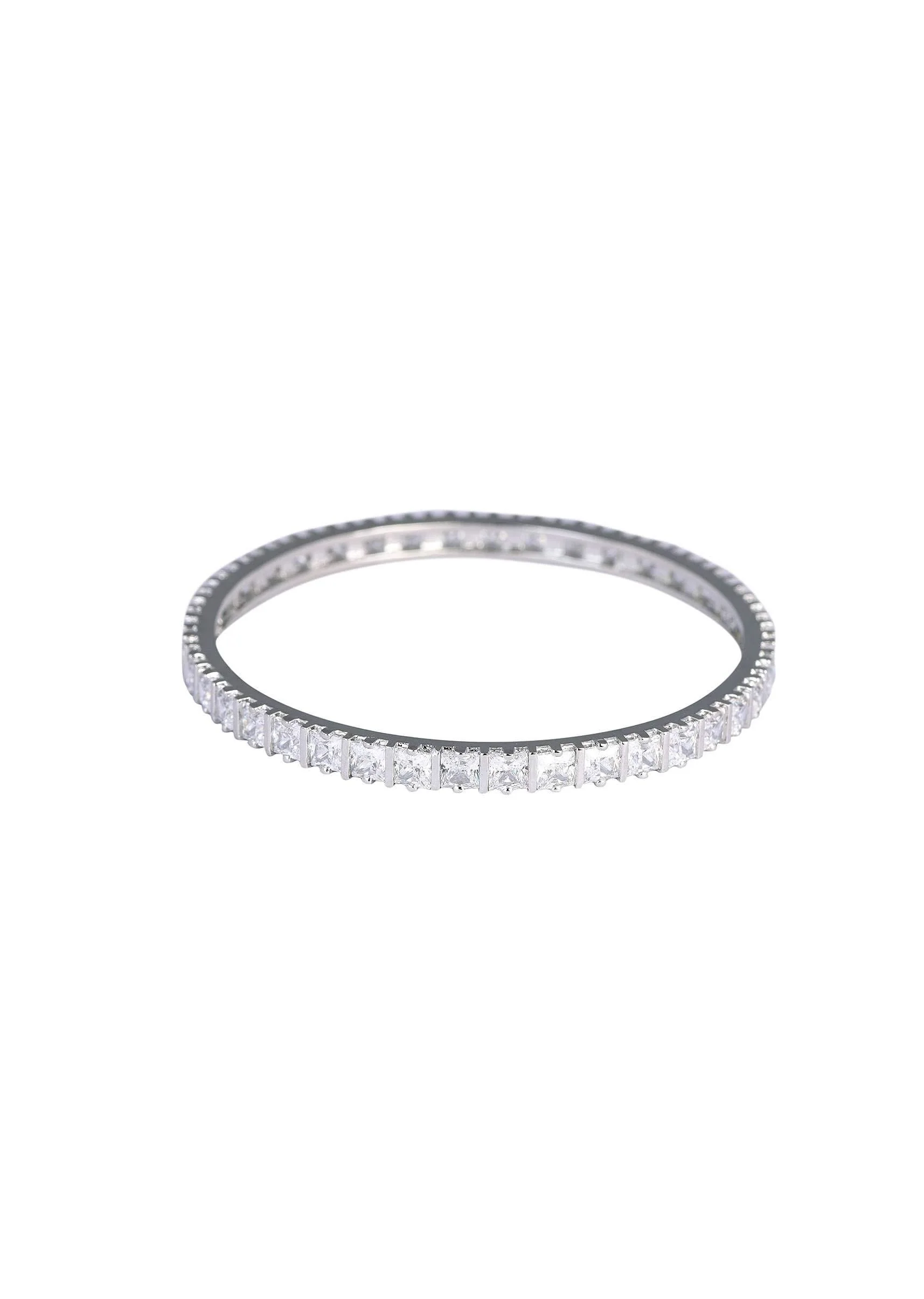 1167-zirconia-studded-92.5-sterling-silver-bangles-set-of-2-5.webp Zirconia Studded 92.5 Sterling Silver Bangles Set of 2
