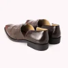 Brown Juttis with Block Heels