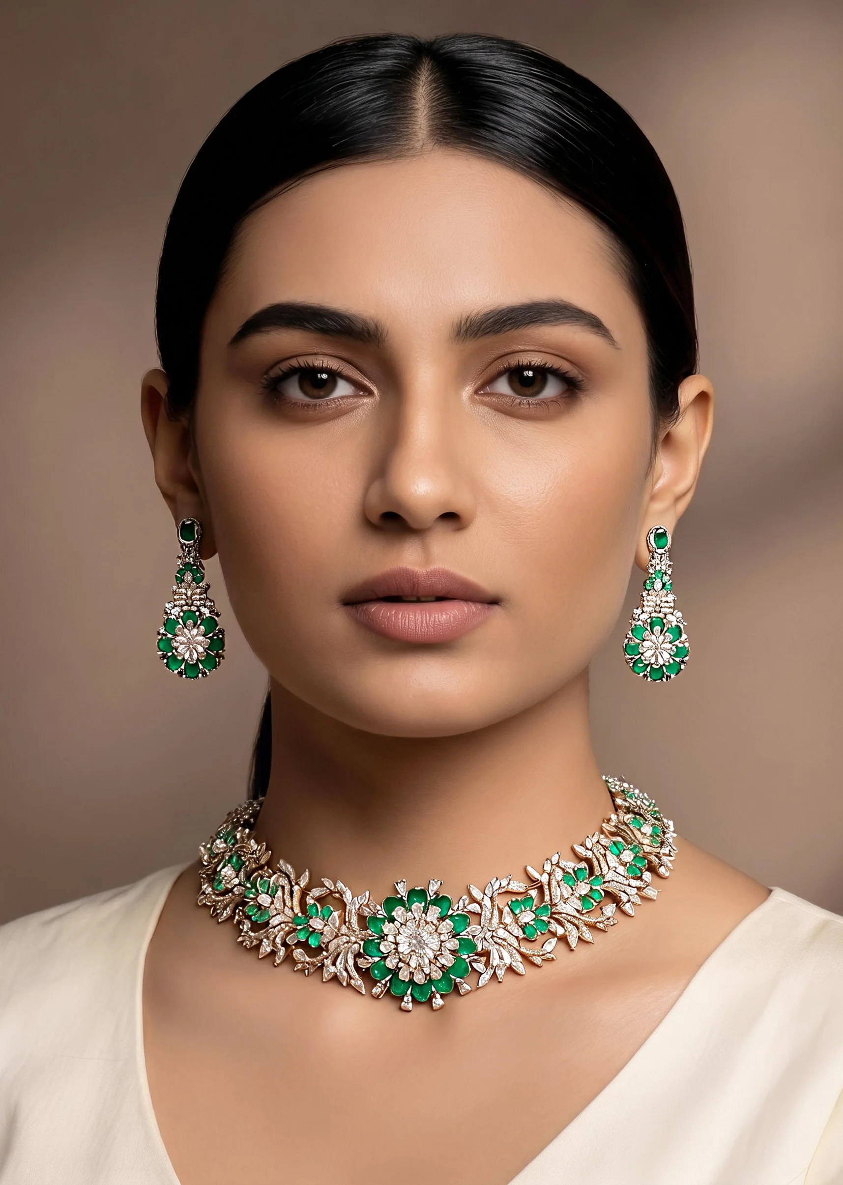 1170-green-crystal-zirconia-necklace-set-1.webp Green Crystal Zirconia Necklace Set