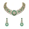 Green Crystal Zirconia Necklace Set