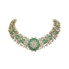 Green Crystal Zirconia Necklace Set