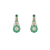 Green Crystal Zirconia Necklace Set