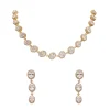 Crystal Layered Necklace Set