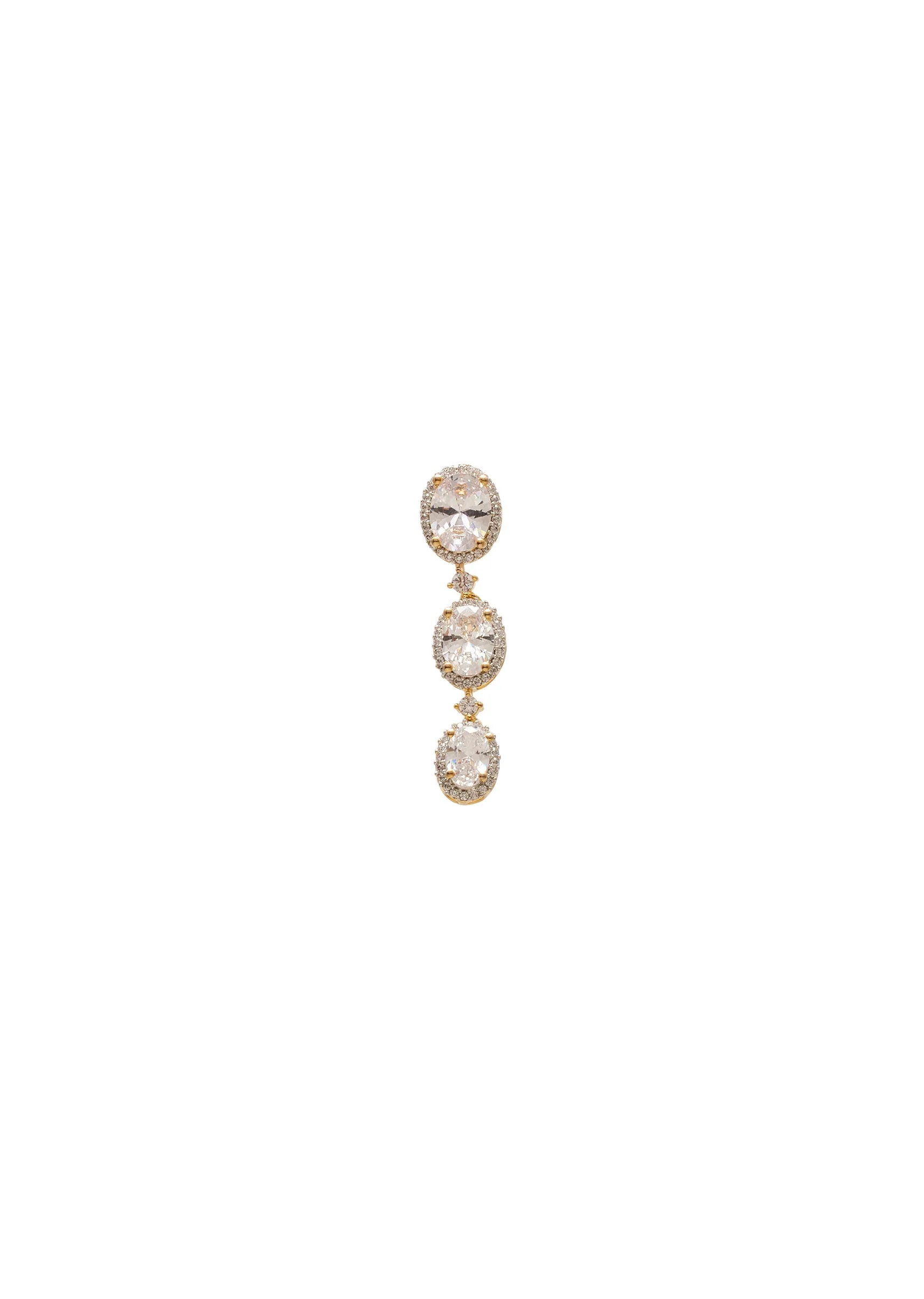 Crystal Layered Necklace Set