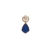 Blue Stone Choker Necklace Set