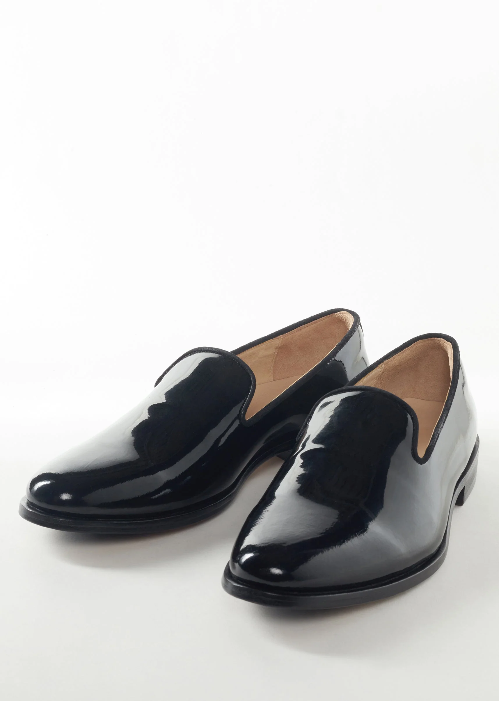 11766-black-faux-leather-footwear-for-men-for-reception-1.webp Black Faux Leather Footwear For Men For Reception