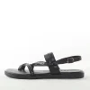 Faux Leather Footwear For Men in Black
