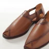 Faux Leather Footwear For Men