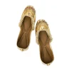 Gold Mirror Embellished Juttis