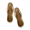 Gold Zari Hand Embellished Juttis