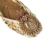 Gold Zari Hand Embellished Juttis
