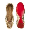 Gold Zari Hand Embellished Juttis