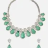 Emerald Elegance Necklace Set
