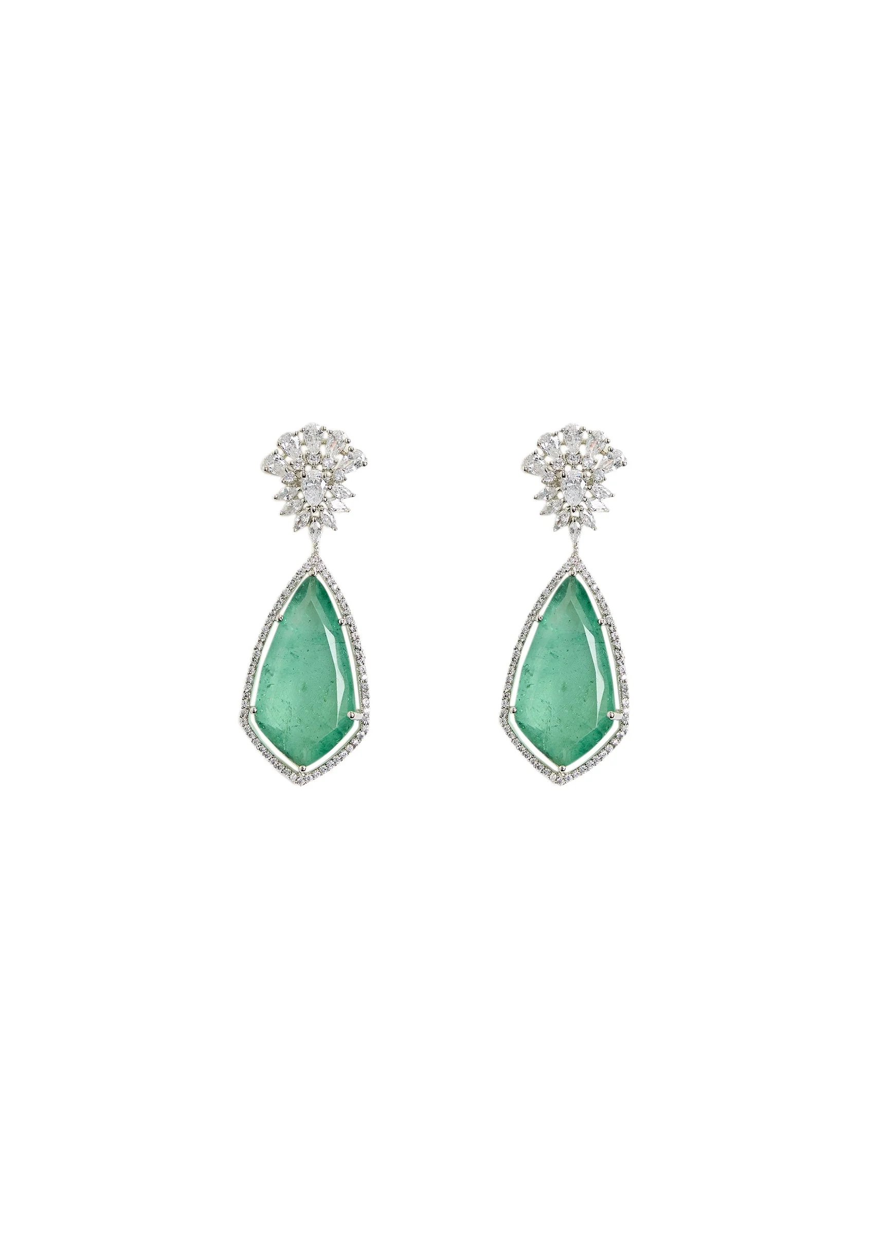 Emerald Elegance Necklace Set