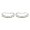 Silver Plated Zircon Kadas