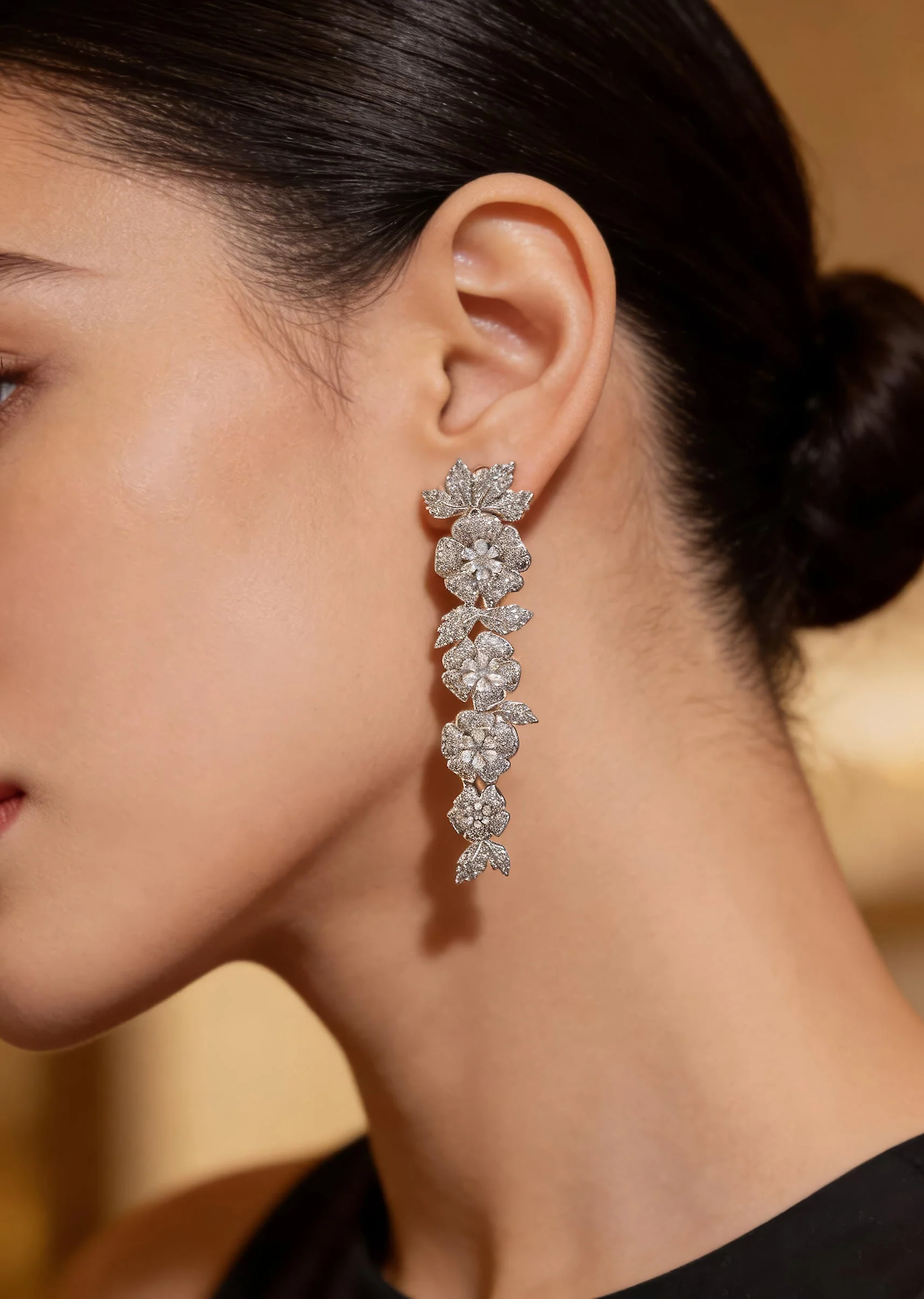 1202-silver-plated-zircon-danglers-earrings-1.webp Silver Plated Zircon Danglers Earrings