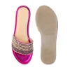 Pink Bead Hand Embellished Heels