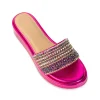 Pink Bead Hand Embellished Heels
