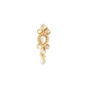 Gold Plated Kundan Polki Necklace Set With Earrings