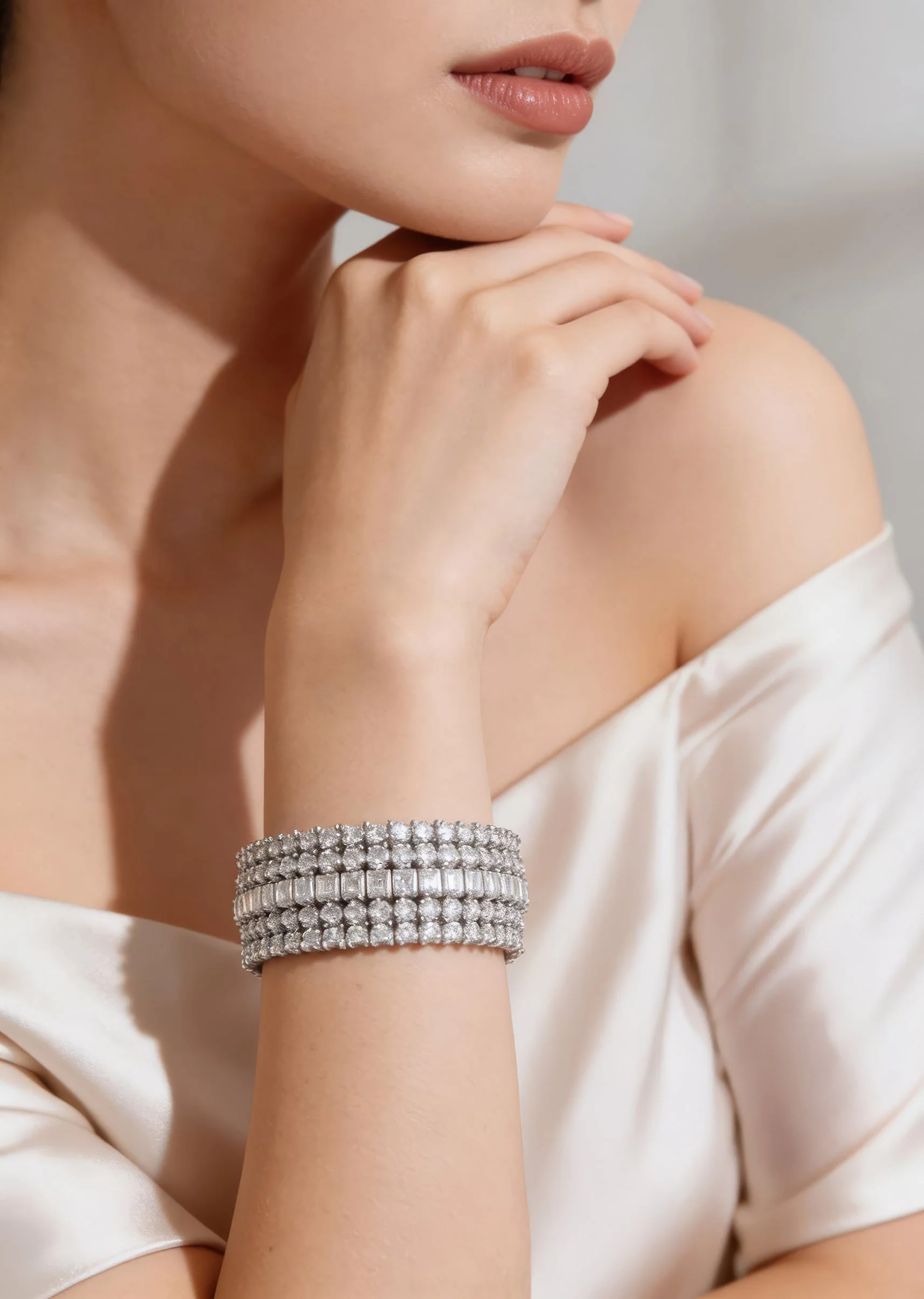 1205-zircon-silver-plated-bangles-1.webp Zircon Silver Plated Bangles