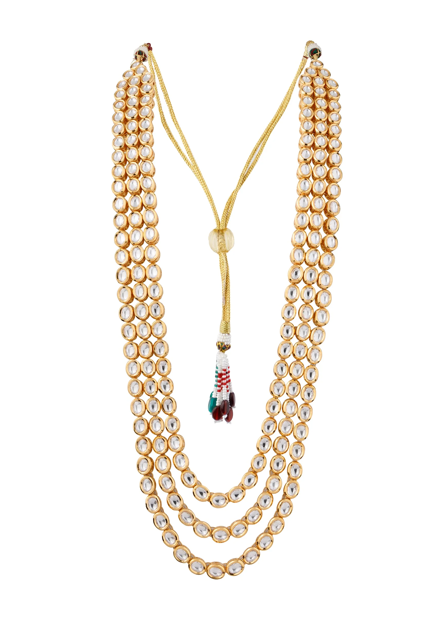 1214-gold-plated-kundan-polki-necklace-set-1.webp Gold Plated Kundan Polki Necklace Set