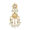 White Kundan Choker Set In Gold Finish Mix Metal