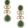 Multicolor Layered Necklace Set With Teardrops