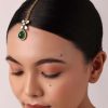 Multicolor Layered Necklace Set With Teardrops