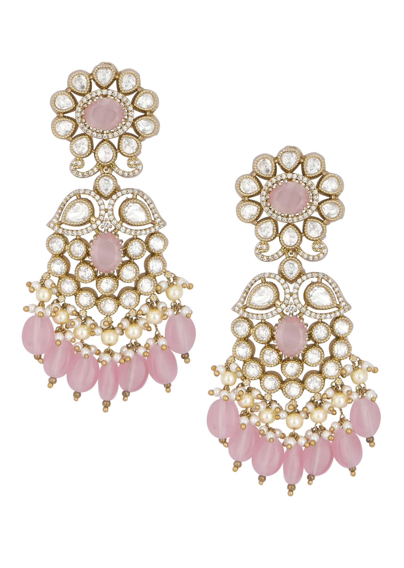 Multi Kundan Bridal Choker Pendant Set