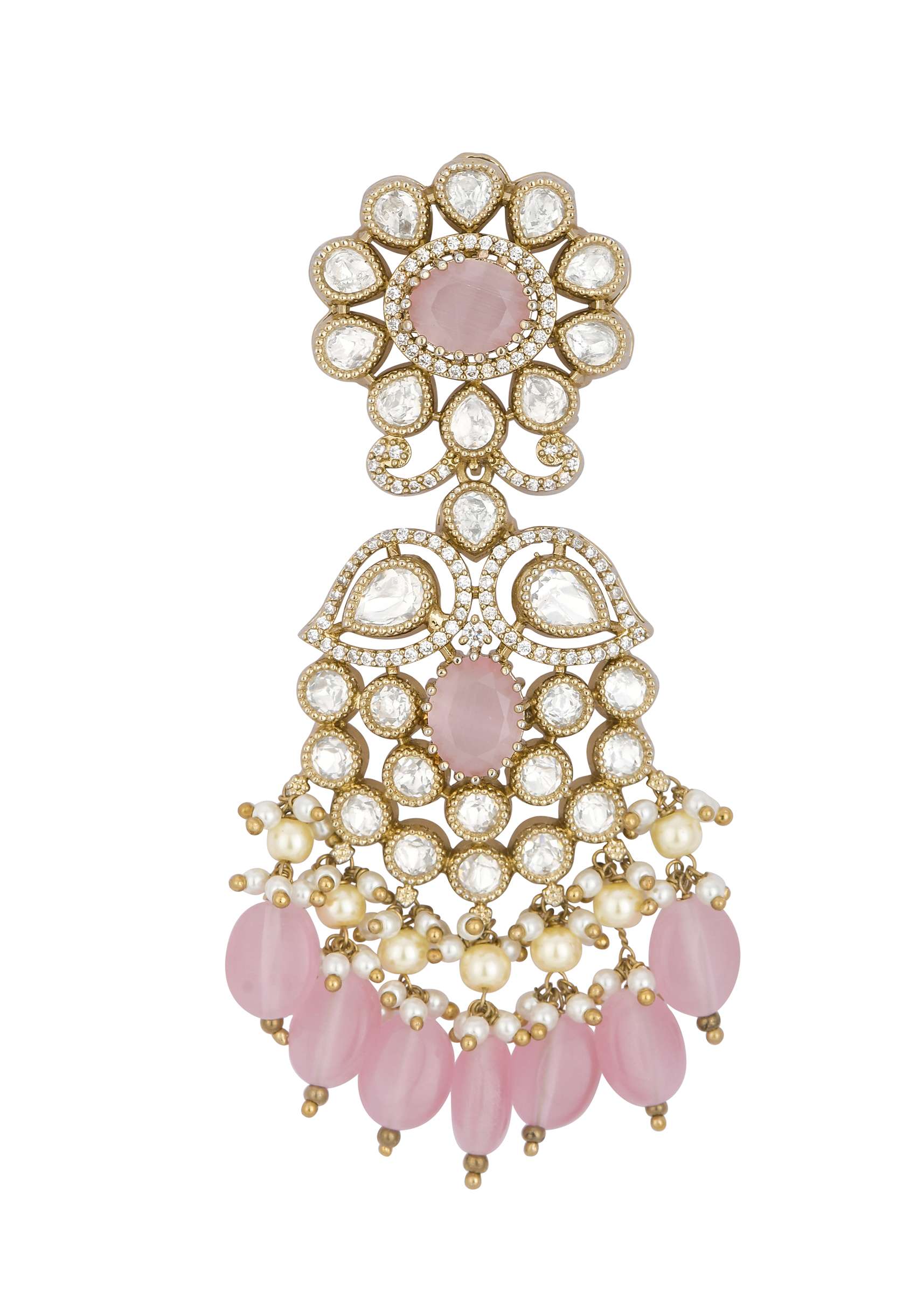 Multi Kundan Bridal Choker Pendant Set
