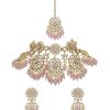 Multi Kundan Bridal Choker Pendant Set