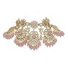 Multi Kundan Bridal Choker Pendant Set