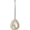 Gold Plated Synthetic Stone Maangtikka