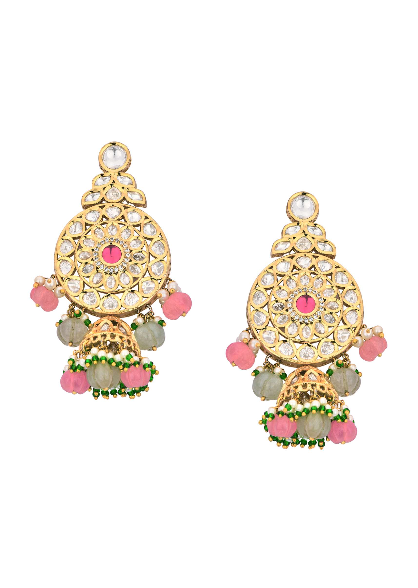 12221-multicolor-choker-set-with-encrusted-kundan-1.jpg Multicolor Choker Set With Encrusted Kundan