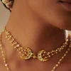 12226-gold-choker-necklace-with-crescent-motifs-and-pearl-detailing-1.webp Gold Choker Necklace With Crescent Motifs And Pearl Detailing