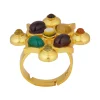 12227-gold-navratan-ring-with-multi-stone-detailing-4.webp Gold Navratan Ring With Multi Stone Detailing