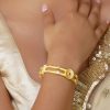 12230-antique-gold-bangle-with-motifs-and-zircon-details-1.jpg Antique Gold Bangle With Motifs And Zircon Details