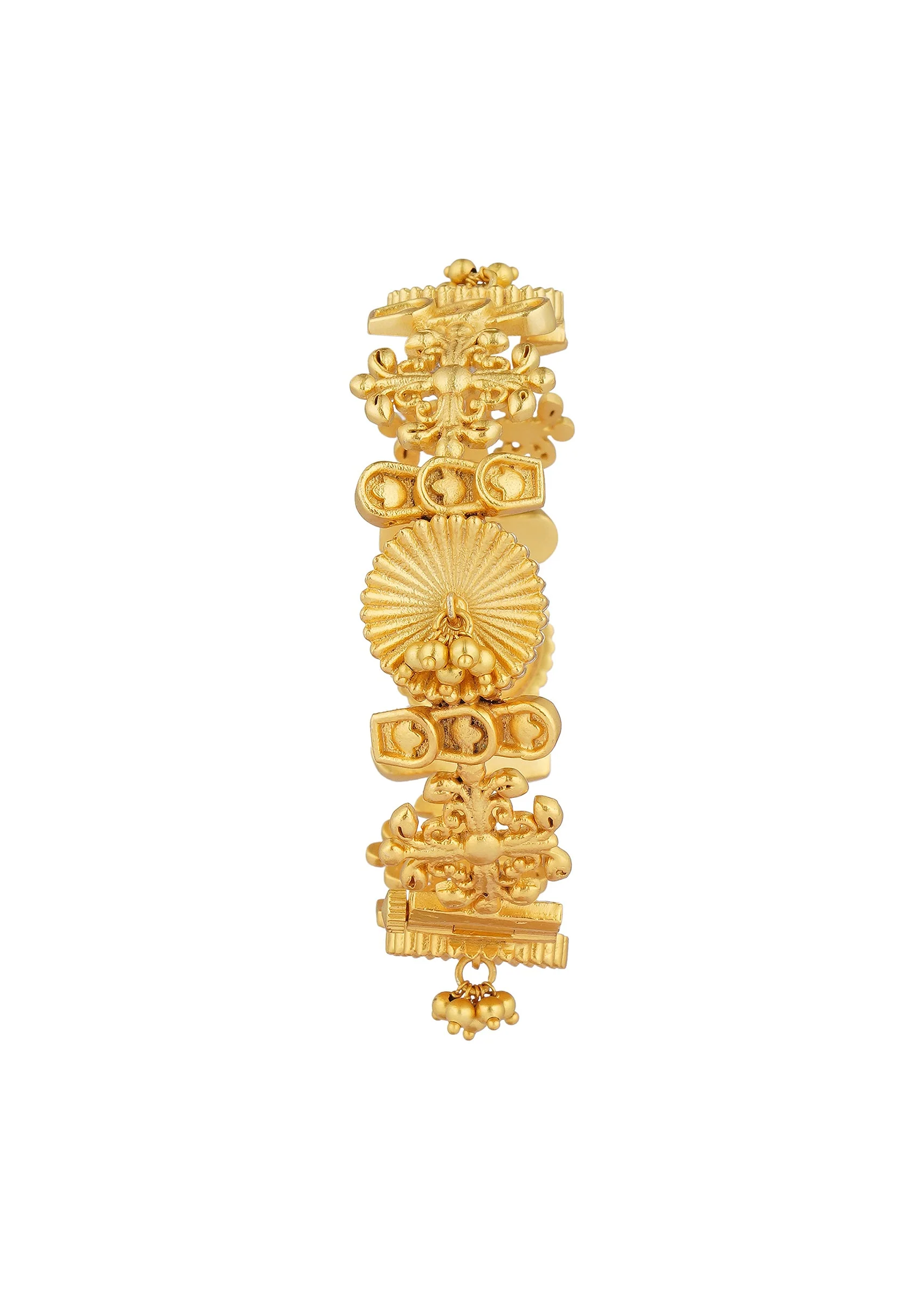 12233-antique-gold-bangle-with-ornamental-motifs-3.webp Antique Gold Bangle With Ornamental Motifs
