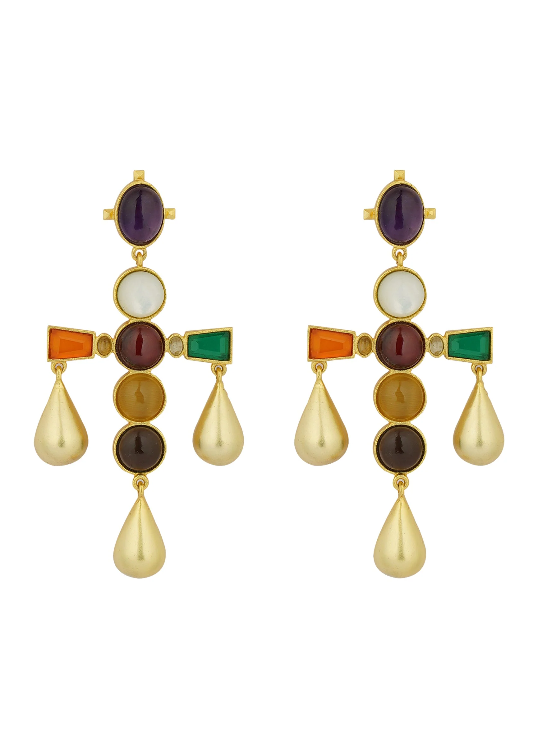 12239-gold-multi-navratna-earrings-2.webp Gold Multi Navratna Earrings