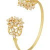 12241-gold-chaand-phool-bracelet-with-mirror-polki-and-pearls-2.webp Gold Chaand Phool Bracelet With Mirror Polki And Pearls